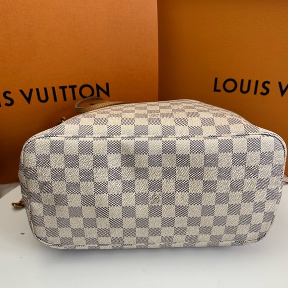 💎✨BEAUTIFUL✨💎 Authentic Louis Vuitton Damier Azur Neverfull MM - Picture 6 of 10